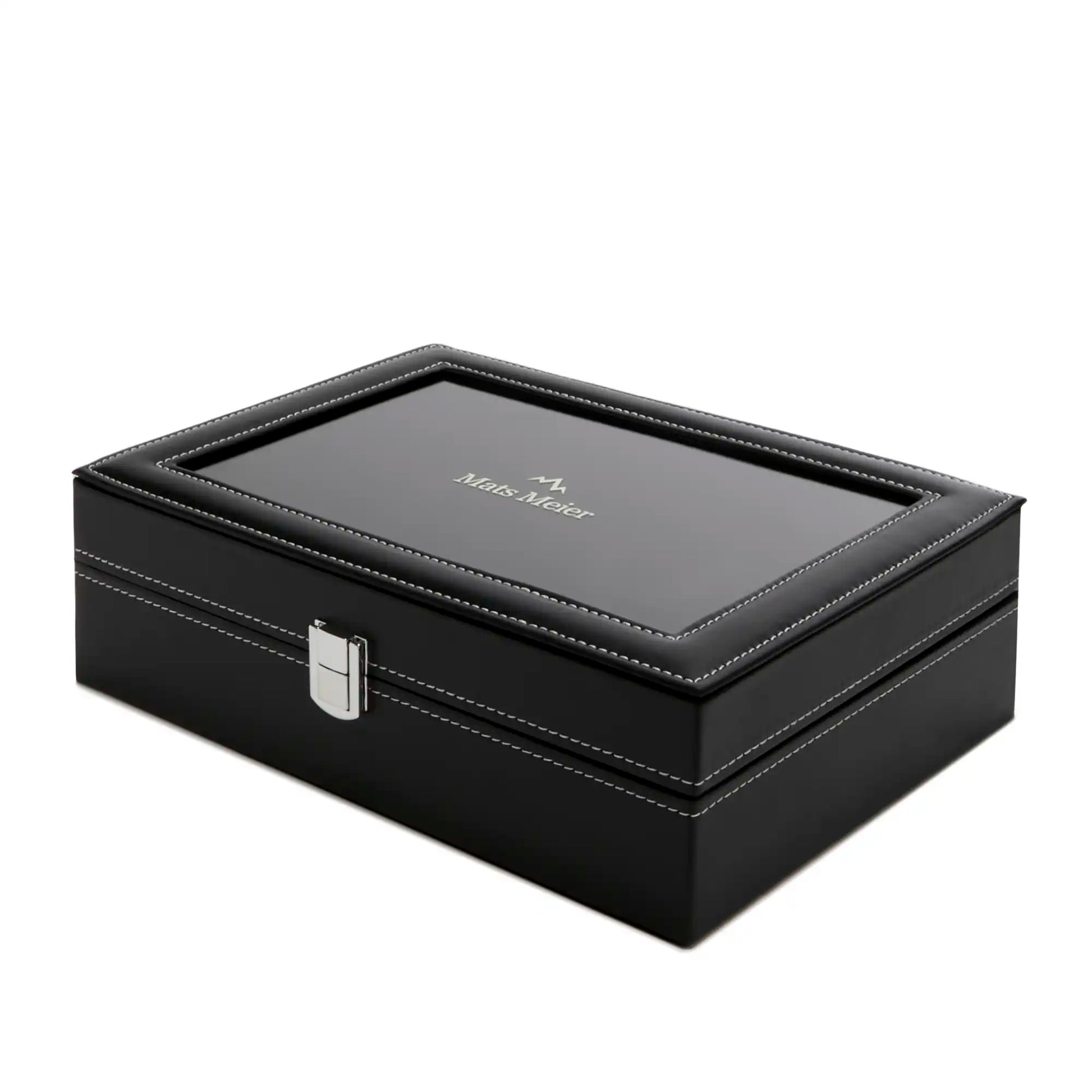 Mont Fort watch box black - 10 watches