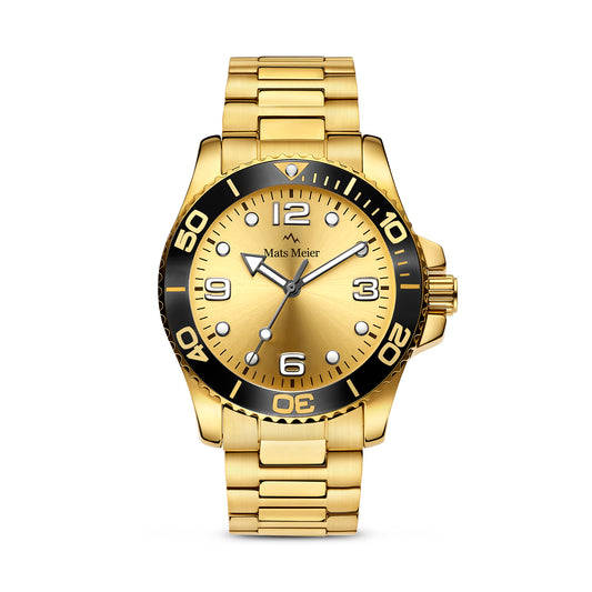 Ponte Dei Salti men's watch gold coloured