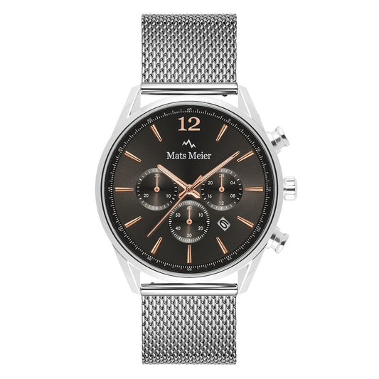 Grand Cornier chronograph grey / silver colored
