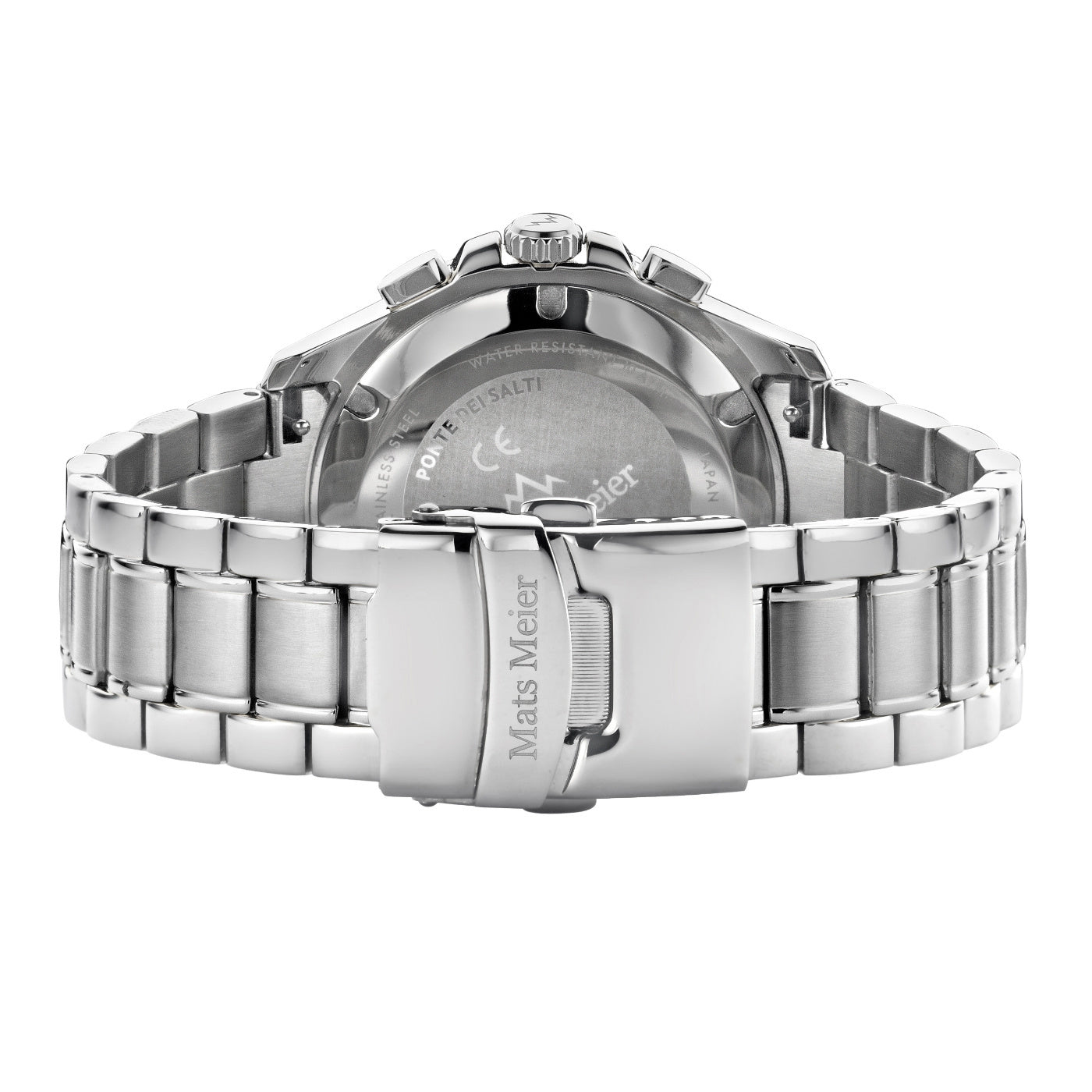 Ponte Dei Salti Chronohraph Mens Watch Silver / Black   