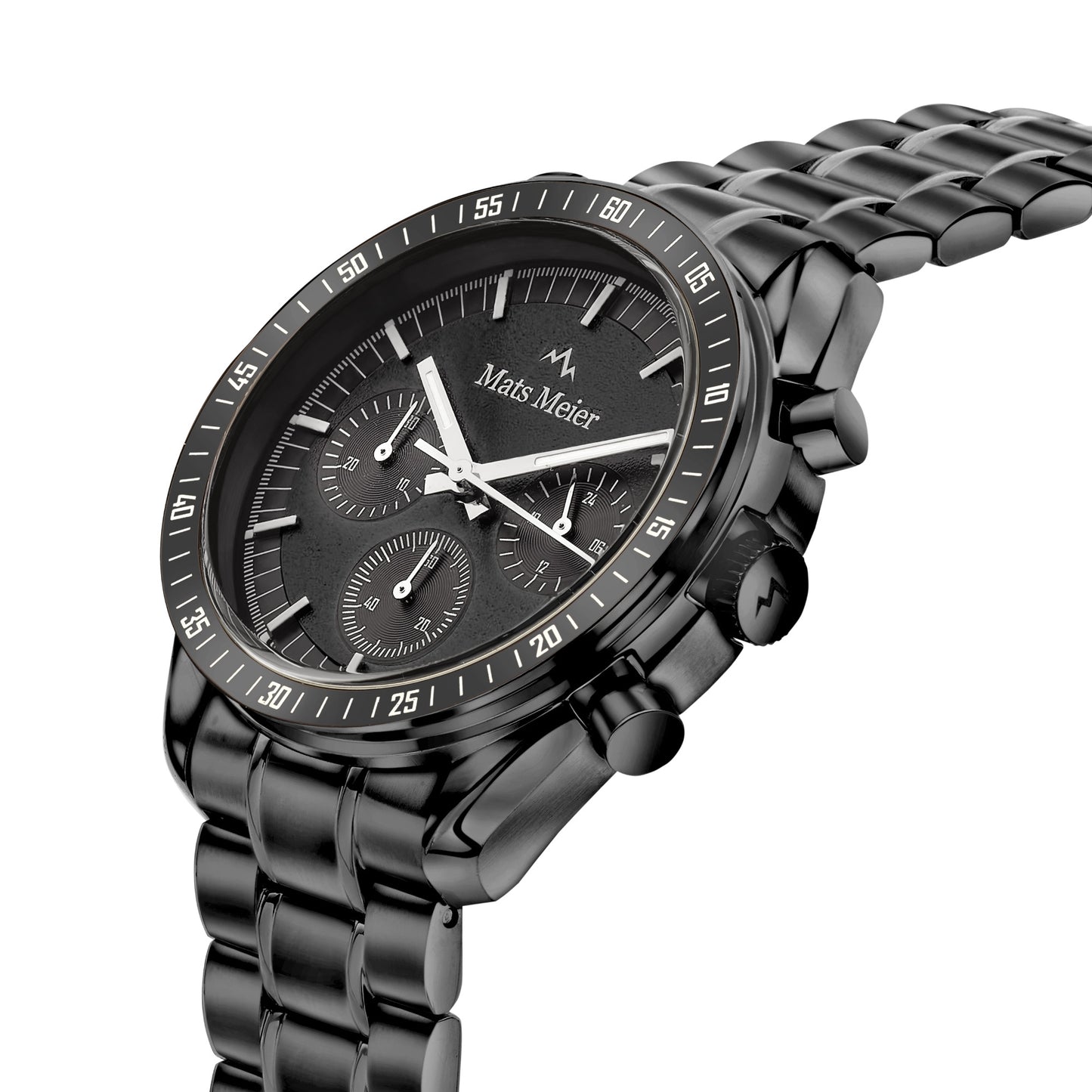 Arosa Racing chronograph mens watch black